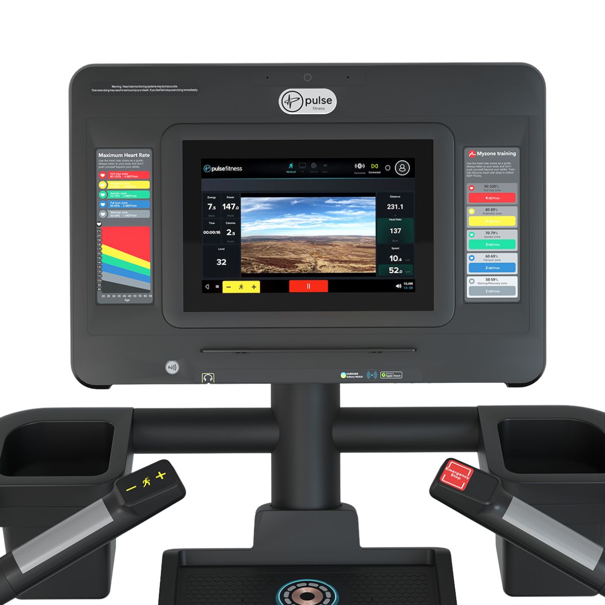 Pulse Fitness StepMill 10.1 Touchsceen Console