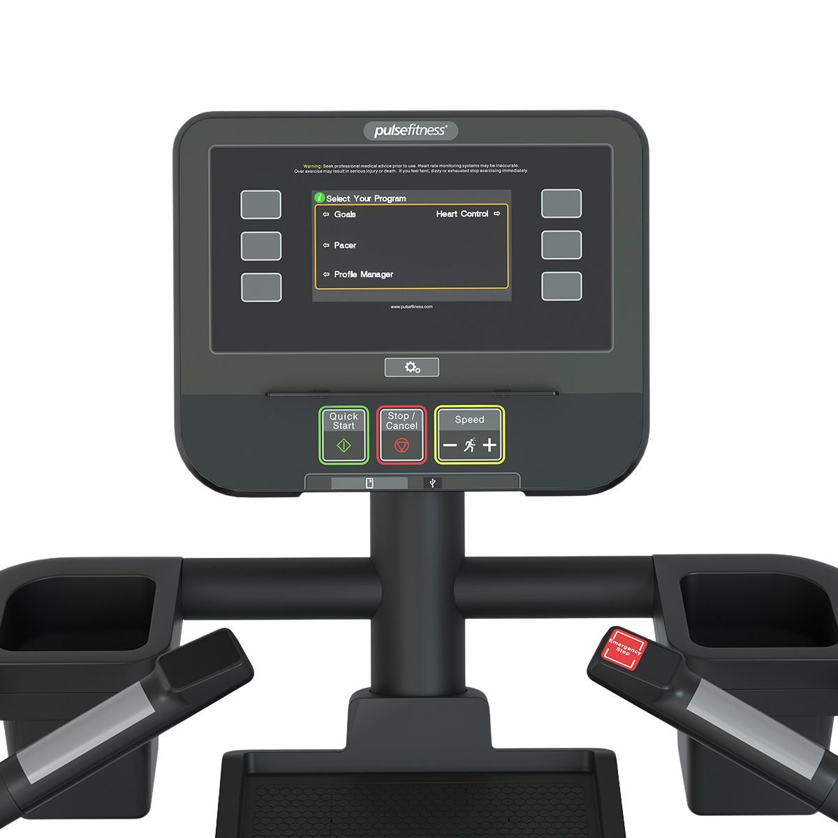 Pulse Fitness StepMill Tactile Console